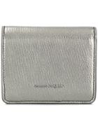 Alexander Mcqueen Skull Bi-fold Wallet - Silver