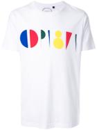 Commune De Paris Contrast Print T-shirt - White