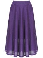 Cecilia Prado Iasmin Midi Skirt - Purple