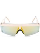 Linda Farrow Gallery Jeremy Scott 'signature Oversized' Sunglasses -