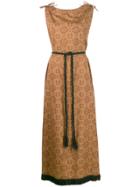 A.n.g.e.l.o. Vintage Cult 1960's Printed Maxi Dress - Brown