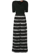 Missoni Striped Knit Jumpsuit - Black