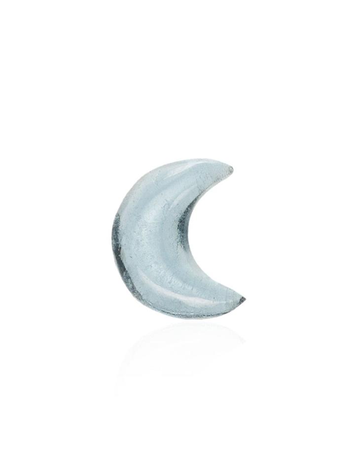 Loquet Topaz Moon Charm - Blue