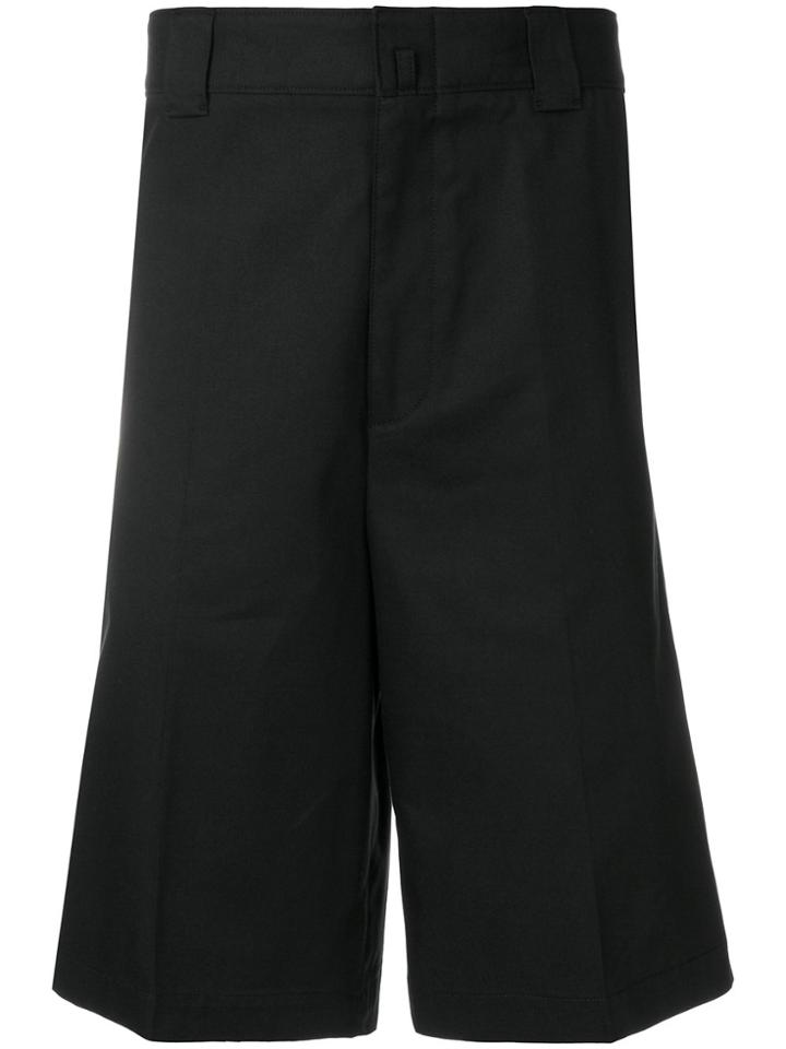 Lanvin High-waisted Tailored Shorts - Black