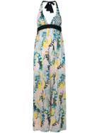 M Missoni Printed Sleeveless Maxi Dress - Multicolour