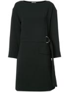 Nomia Belted Dress - Black