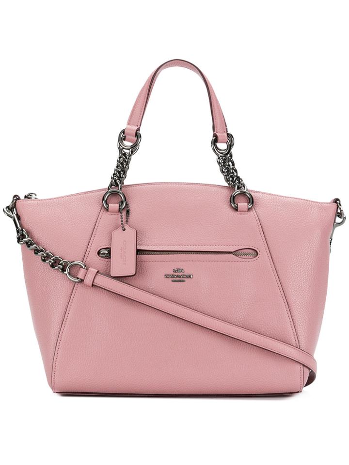 Coach Classic Tote - Pink & Purple