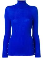 Versace Turtle Neck Sweater - Blue