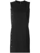 Versace - Mini Shift Dress - Women - Silk/spandex/elastane/acetate/viscose - 42, Black, Silk/spandex/elastane/acetate/viscose