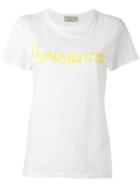 Maison Kitsuné Parisienne T-shirt, Women's, Size: Medium, White, Cotton