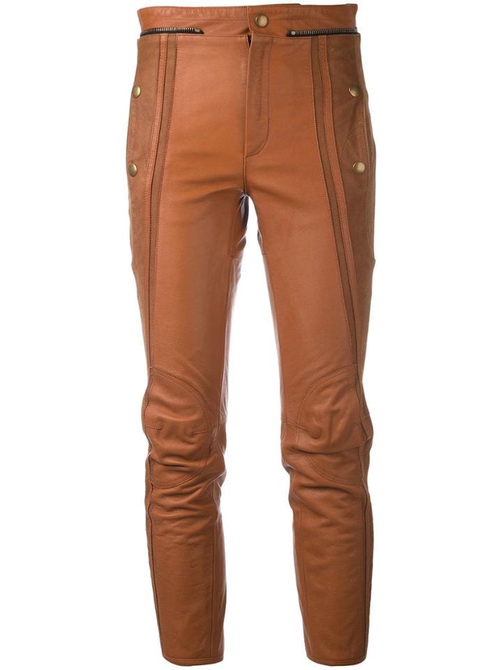 Chloé Biker Trousers - Nude & Neutrals