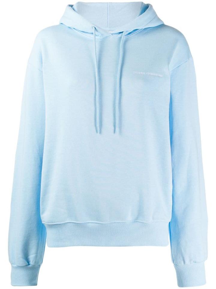 Chiara Ferragni Logomania Hoodie - Blue