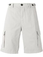 Brunello Cucinelli - Flap Pocket Shorts - Men - Cotton - 52, Nude/neutrals, Cotton