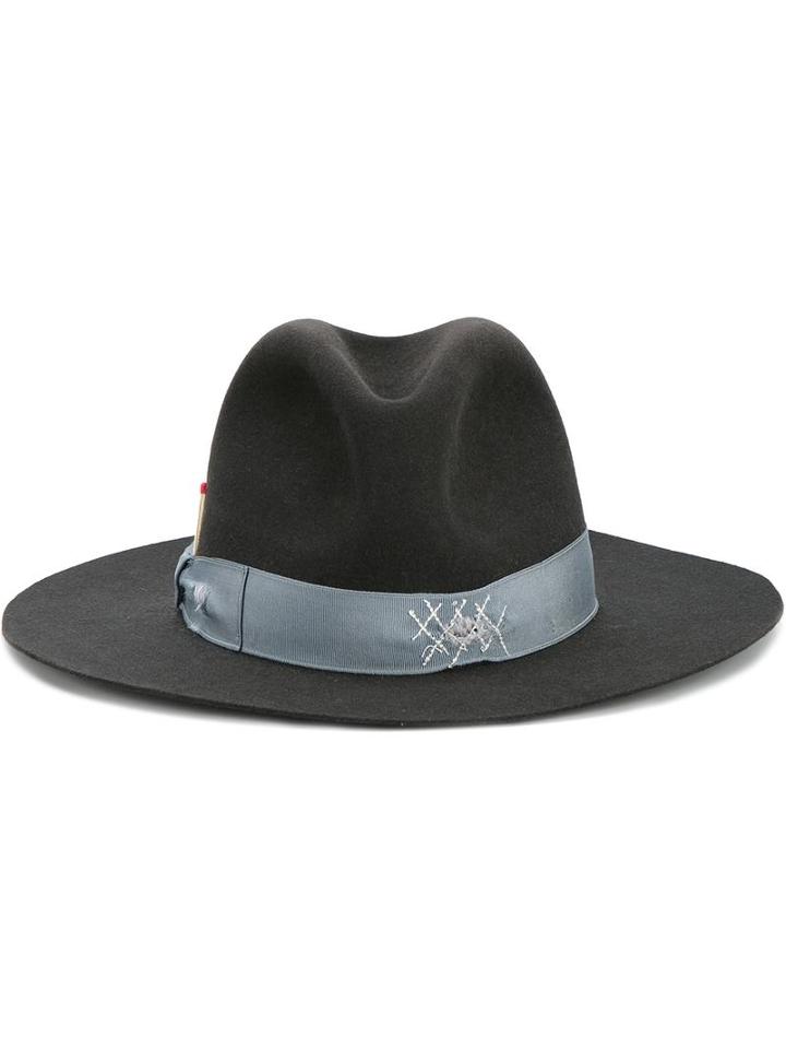 Nick Fouquet 'borsalino' Hat, Women's, Size: 57, Grey, Wool Felt
