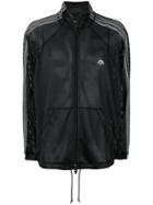 Adidas Originals By Alexander Wang Mesh Zipped Jacket - Black
