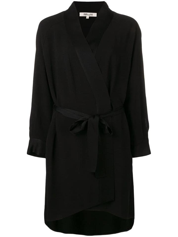 Diane Von Furstenberg Deon Woven Dress - Black