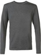 Rag & Bone 'noah' Long Sleeved T-shirt, Men's, Size: Medium, Grey, Cotton