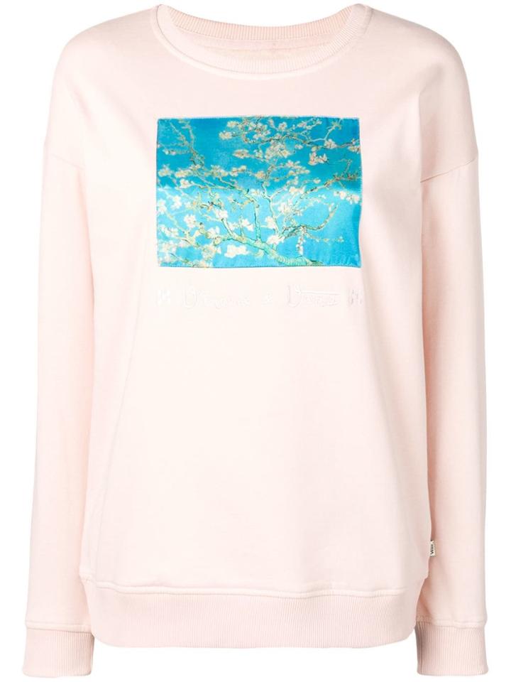 Vans Photographic Print Sweatshirt - Pink & Purple