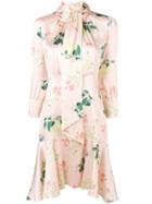 Peter Pilotto Floral Flared Shirt Dress - Pink