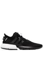 Adidas Black Pod Knitted Low-top Sneakers
