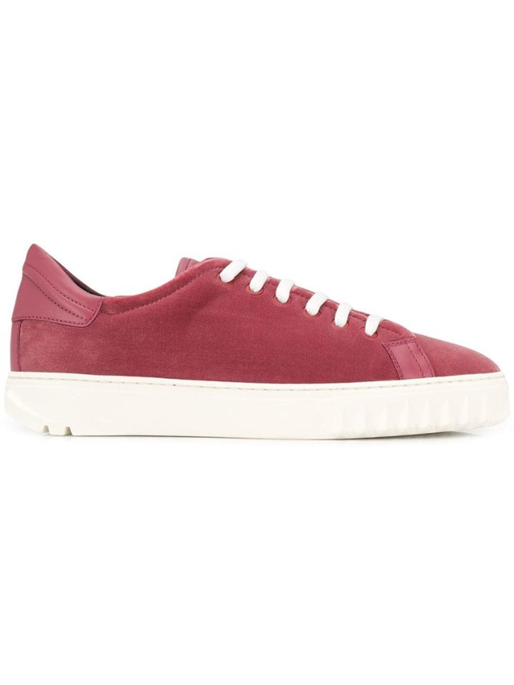 Salvatore Ferragamo Low Top Sneakers - Pink