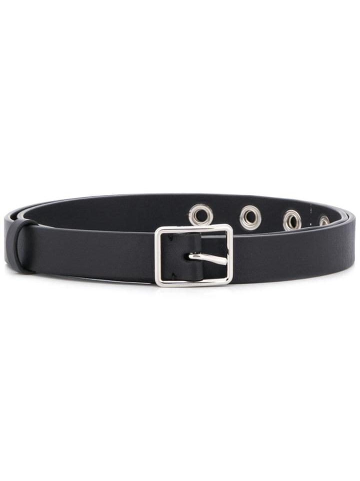Jil Sander Buckled Belt - Black