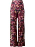 F.r.s For Restless Sleepers Floral Printed Palazzo Trousers - Pink &