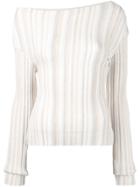 Jacquemus Knitted Top - Nude & Neutrals