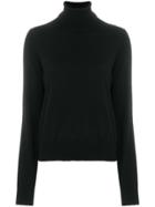 Mm6 Maison Margiela Roll Neck Pullover - Black