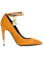 Tom Ford Ankle Strap Pumps - Nude & Neutrals