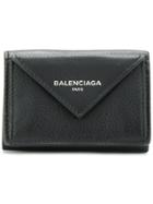 Balenciaga Papier Mini Wallet - Black