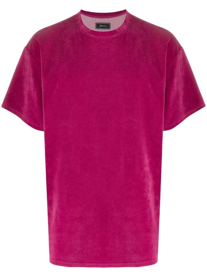 Paura Velour T-shirt - Pink