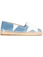 Stella Mccartney Star Print Denim Espadrilles