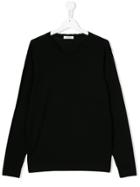 Paolo Pecora Kids Long Sleeve Sweatshirt - Black
