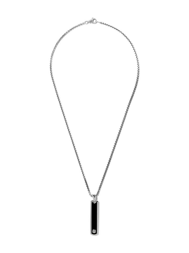 David Yurman Exotic Stone Ingot Enhancer Onyx Tag - Ssbbo