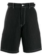 Ami Paris Worker Bermuda Shorts - Black