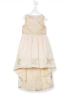 Miss Blumarine Floral Lace Ceremony Gown, Girl's, Size: 12 Yrs, White