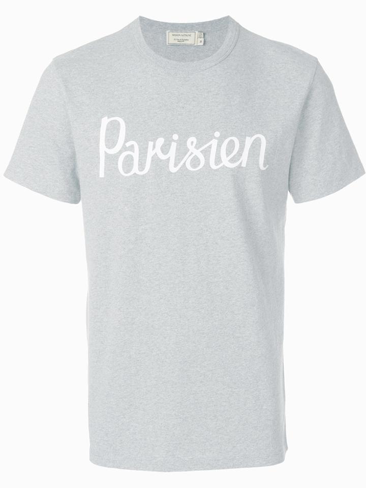 Maison Kitsuné Parisien T-shirt - Grey