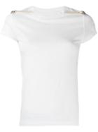 Rick Owens Epaulette T-shirt - White