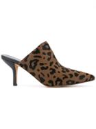 Dvf Diane Von Furstenberg Mikaila Leopard Mules - Brown