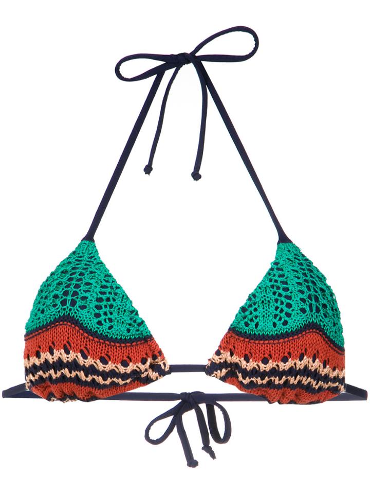 Cecilia Prado Knit Ilda Triangle Bikini Top - Unavailable