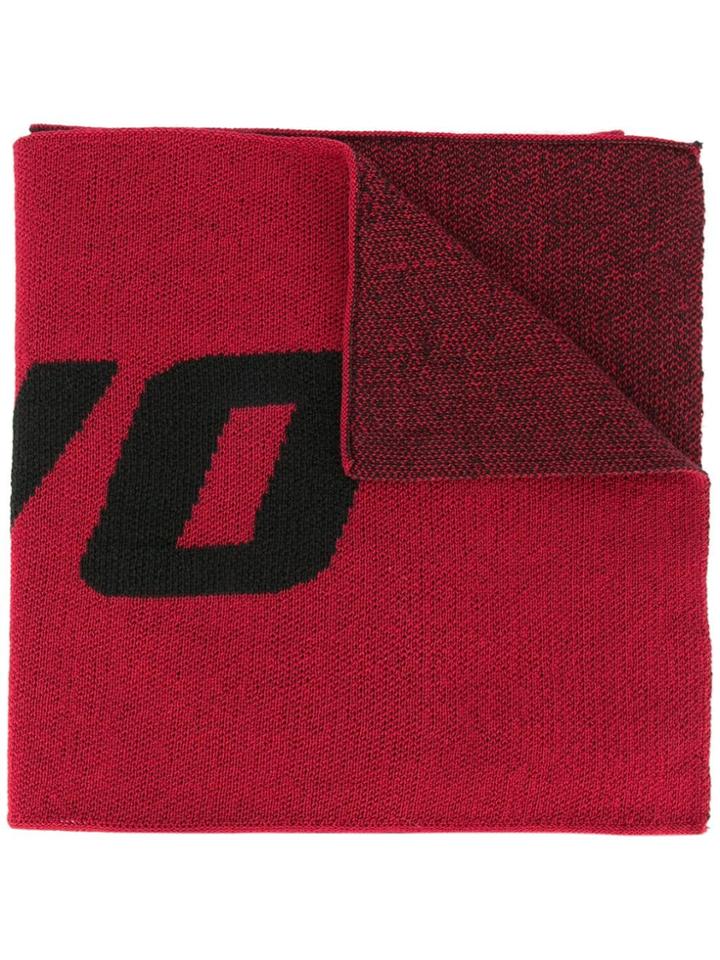 Strateas Carlucci Jacquard Scarf - Red