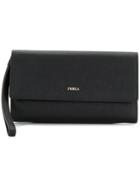 Furla Babylon Bi-fold Wallet - Black