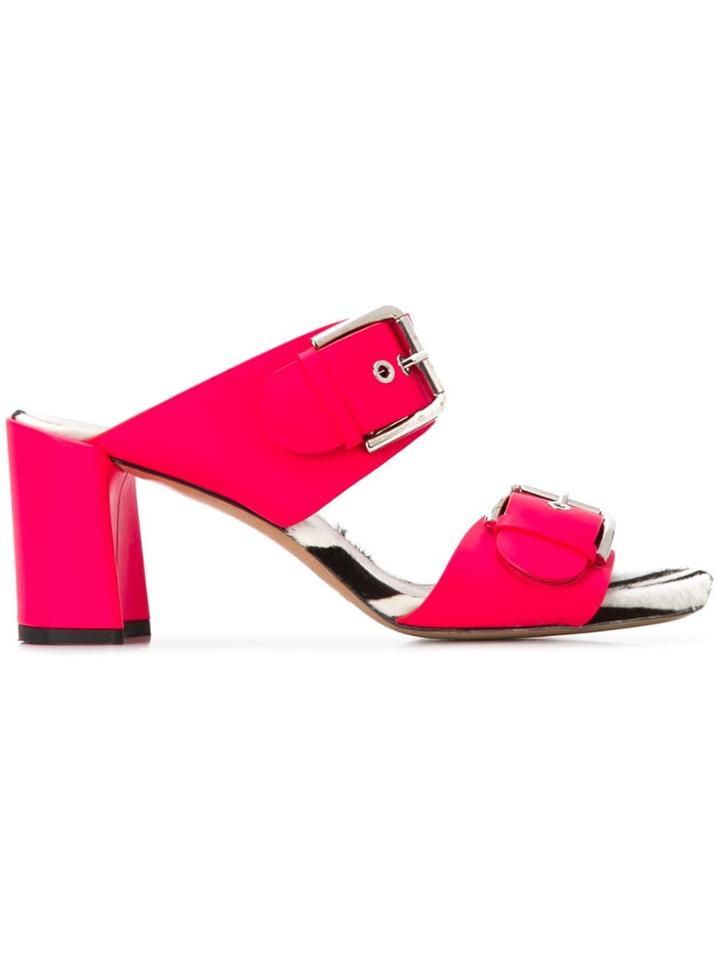 Premiata Block Heel Sandals - Pink