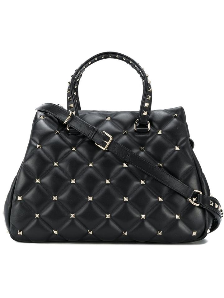 Valentino Valentino Garavani Rockstud Shopping Tote - Black