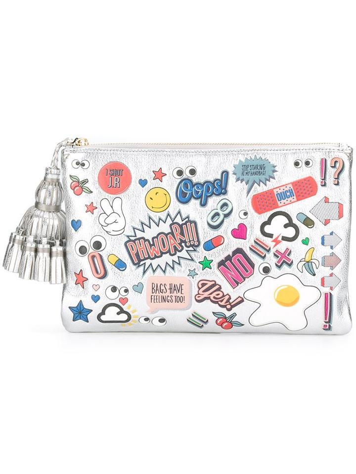 Anya Hindmarch Multi Print Clutch