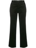 A.p.c. Straight Leg Corduroy Trousers - Black
