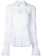 Vivetta Ruffled Sleeves Shirt - White