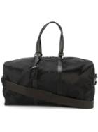 Neil Barrett Printed Holdall, Black, Calf Leather/nylon