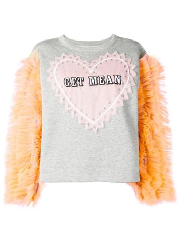 Victor & Rolf 'get Mean' Sweatshirt - Grey